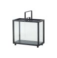 Laterne rechteckig
B46xT23x42cm